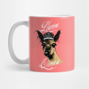 Llama Queen (Full Color) Mug